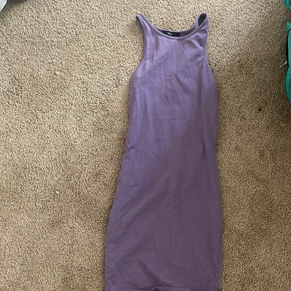 Purple dress